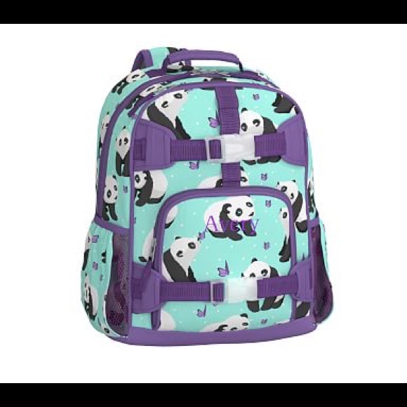 pottery barn panda backpack